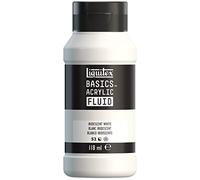 LQX ACRILICO BASICS FLUIDO 118ML BLANCO IRIDISCENTE