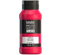 LQX ACRILICO BASICS FLUIDO 118ML ROJO PRIMARIO