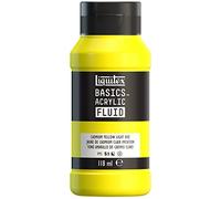 LQX ACRILICO BASICS FLUIDO 118ML TONO AMARILLO DE CADMIO CLARO