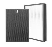 LRFdress Filtro compatible con Philips AC3256/10, AC3259/10 y AC4550/10 apto para purificador de aire Philips FY3432/10 (1 filtro HEPA y 1 filtro activado)