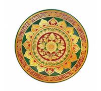 LRXFPIYF Posavasos de Cerámica Posavaso Tapete Salvamanteles con Corcho Suave para Proteger Muebles Aislante para Bebidas Calientes de 8 Mm Diseño Mandala, Multicolor Bohemia 11