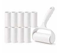 LRXFPIYF Rodillo Quitapelusas Rodillo Recambio Cepillo Eliminador con Láminas Adhesivas y Agarre Fácil Material PP y Papel Adecuado para Tejidos Delicados Sofás y Auto, Style to 2