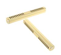 LRXIYODE Humidificador Portátil Rectangular Dorado para Caja de Cigarros y Humidor, Diseño ABS Esponja para Control de Humedad a Largo Plazo en Humidor de Barra