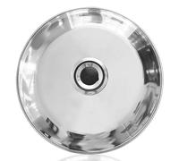 LS - Tapa para Sartenes - Tapa Volteatortillas - Volteadora de Tortillas en Acero Inox - Tapa para Sartén y para Voltear Tortillas - 30 cm