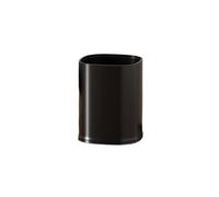 lskdnrufh Cesta de basura redonda de metal con parte superior abierta, capacidad de 12 l, con contenedor interior extraíble, for baño, sala de estar, dormitorio, cocina Papelera(Black)