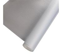 LSNNMU Revestimiento de cajón reutilizable, estera lavable, for armario cocina, revestimiento for refrigerador, papel for estante, 4 rollos Para Armario(Transparent,45x500cm)