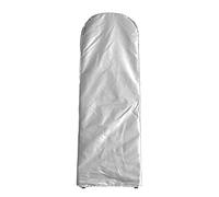 LSSHQ Cubierta para Escalera, Cubierta Protectora de Escalera Plegable Impermeable Resistente Al Polvo, para Escaleras Plegables, Escaleras de Tijera (Color : Plata, Tamaño : 50x124x12cm)