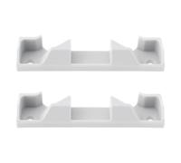 LT Easiyl 2X Placa de Bloqueo Compatible con Ventanas de Tejado Velux Reemplazo 025116 Abrazadera de Placa de Bloqueo de Plástico Gris