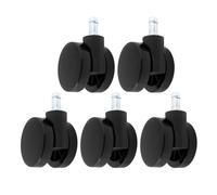 LT Easiyl 5 ruedas de borde suave sin capucha compatibles con silla Herman Miller compatible con Verus compatible con Lino compatible con Cosm