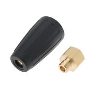 LT Easiyl Boquilla de Rotor 040 con Adaptador de Latón M18x1,5 Mm 276 Bares Compatible con Karcher HD Hidrolimpiadora