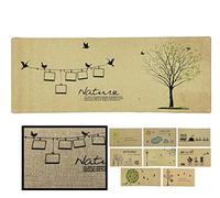 LUCA HOME - Alfombra Pasillo casa Verona Nature 40x70, Antideslizante Alfombra, tapetes para Sala, Alfombra Salon, felpudos de Interior, alfombras Pasillo