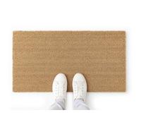 LUCA HOME - Felpudo Entrada casa 33x60 - Felpudo Fibra de Coco con Base Antideslizante - Exterior e Interior - fácil de Limpiar, Resistente para hogar, Oficina, terraza y jardín