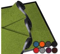 LUCA HOME - Felpudo Entrada casa 40x60cm Verde 2 unds - Alfombra Antideslizante Lavable para Puerta de Entrada, Cocina y Pasillo - Felpudo Exterior e Interior - Tapetes Originales Entrada casa