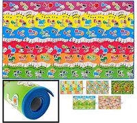 LucaHome - Alfombra Infantil Educaplay Abecedario 120x200cm | Educativa para Bebés Acolchada y Resistente | Suelo Antideslizante para Niños y Niñas