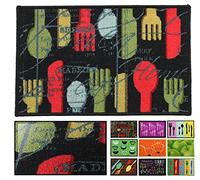 LucaHome - Felpudo Cocina moqueta Antideslizante Muy Absorbente, Felpudo Colours 40x60 cm, Felpudo para Interior, Lavable en Lavadora