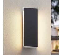 Lucande Aegisa aplique LED de exterior, angular