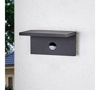 Lucande Aplique LED exteriores Darina sensor movimiento
