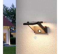 Lucande Aplique LED para exteriores Valerian solar