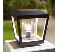 Lucande Baliza Dunia, antracita, metal, 24 cm, IP54