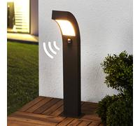 Lucande Baliza LED Lennik, sensor, 60 cm, antracita