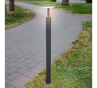 Lucande, bolardo luminoso LED Fenia, 100 cm, antracita, IP65