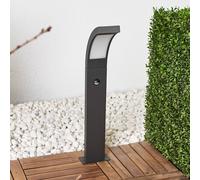 Lucande, bolardo luminoso LED Juvia, 60 cm, detector de movimiento, IP54