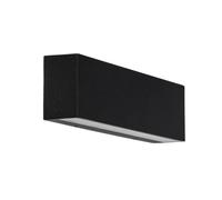 Lucande Bombillas LED aplique de pared exterior en grafito, transparente | luz de exterior ip65 estanco al polvo y a chorros de agua, moderno, 3000 k blanco cálido para balcón, terraza