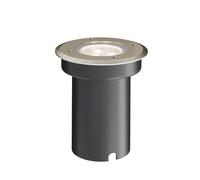 Lucande Bombillas LED foco empotrable de suelo exterior en acero | luz de suelo ip67 estanco al polvo y sumergible temporalmente, 3 fuentes de luz, moderno, 3000 k blanco cálido, de vidrio,