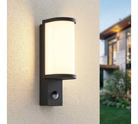 Lucande Jokum aplique LED de exterior, IP54 sensor
