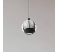 Lucande LED Lámpara colgante Hayley (Moderno) en Transparente hecho de Vidrio e.o. para Salón & Comedor (1 llama, lámpara vidrio, mesa comedor