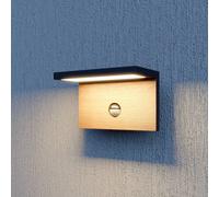 Lucande Lignus aplique LED, detector de movimiento
