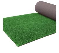 LUCATEX - Cesped artificial 1x4 metros Miami - 7mm de altura - Alta densidad - Ideal para exteriores, piscinas, terrazas, jardín - Económico y resistente - Cesped artificial moqueta
