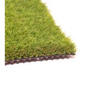 Lucatex Iberica - Cesped artificial 1x1 metros 45mm al corte - Césped artificial profesional alta densidad - Duradero y fácil instalación - Decoracion jardin, piscina, terraza