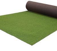 Lucatex Iberica - Cesped artificial 2x8 metros 7mm rizado al corte - Césped artificial profesional densidad moqueta - Duradero y fácil instalación - Decoracion jardin, piscina, terraza
