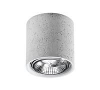 Sollux Lighting lámpara de techo Cullo SL.0645 1x40 W GU10 regulable gris