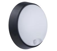 LUCECO Lámpara, 10 W, Blanco/Negro, Diametre 215mm