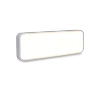 Luceco Luminaria LED Interior Decorativa de Superficie 60 cm, 18W, 1800 lm, 4000K - Diseño Moderno con Iluminación Brillante para Cualquier Estancia Acabado Blanco