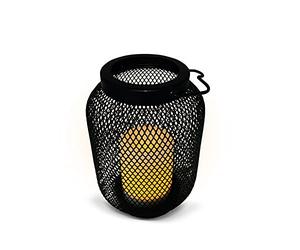 Luceco Solares LED Linterna, Luces de Lampara Impemeable IP44, Exterior Decorativa Iluminación para Patio, Balcony, Mesa, Jardín al aire Libre