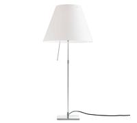 Luceplan Costanza de mesa aluminio blanco, difusor