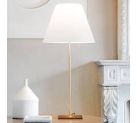 Luceplan Costanza lámpara de mesa D13 latón/blanco