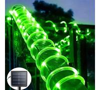 Luces de cuerda solares, luz LED Solar, cubierta de camino, jardín al aire libre, guirnaldas de luces alimentadas por energía Solar, tiras de iluminación impermeables para exteriores, 8 modos de luz