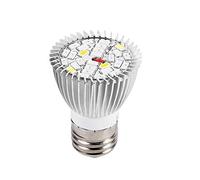 Luces de la planta, 5W Bombilla LED Grow E27 Panel de alta potencia Full Spectrum Greenhouse Hydroponics Vegs Planta de flor en maceta Grow Bombilla de interior Lámpara de cultivo