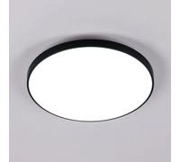 Luces de techo LED, luz de techo empotrada de 24W, lámpara de techo moderna de 12 pulgadas, accesorios de iluminación redondos para pasillo para baño M