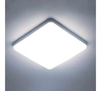 Luces de techo LED, panel de luz LED superbrillante de 36 W, iluminación de techo LED ultradelgada cuadrada moderna para dormitorio, cocina M