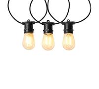 Luces Decorativas SmartLife | Luces de fiesta | Wi-Fi | Blanco Cálido | 10 LED's | 9.00 m | Androidâ„¢ | Diámetro de bulbo: 45 mm