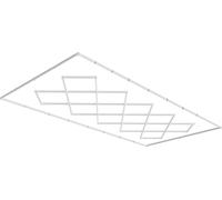 Luces LED cuadradas para garaje, 88000 lúmenes, con 14 paneles, ideales para talleres de detallado de automóviles y con alta luminosidad