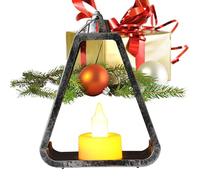 Luces LED de Navidad para velas, luces nocturnas colgantes para bodas, , decorativos para dormitorios, patio, porche, jardín, alféizar de ventana, salas de estar, mesas de comedor