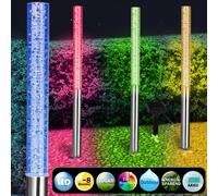Luces solares LED multicolor, x4
