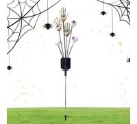 Luces Solares para Jardín con Estaca de Halloween Decoración Exterior Mano