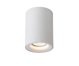 LUCIDE BENTOO-LED - Foco de techo - Ø 8 cm - LED Regul. - GU10-1x5W 3000K - Blanco
